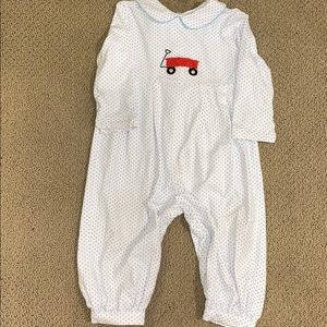 Longall romper bitty dot